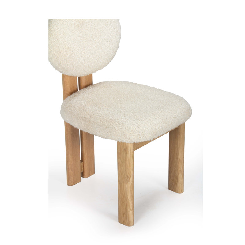 Joss & Main Vivica Boucle Parsons Chair | Wayfair